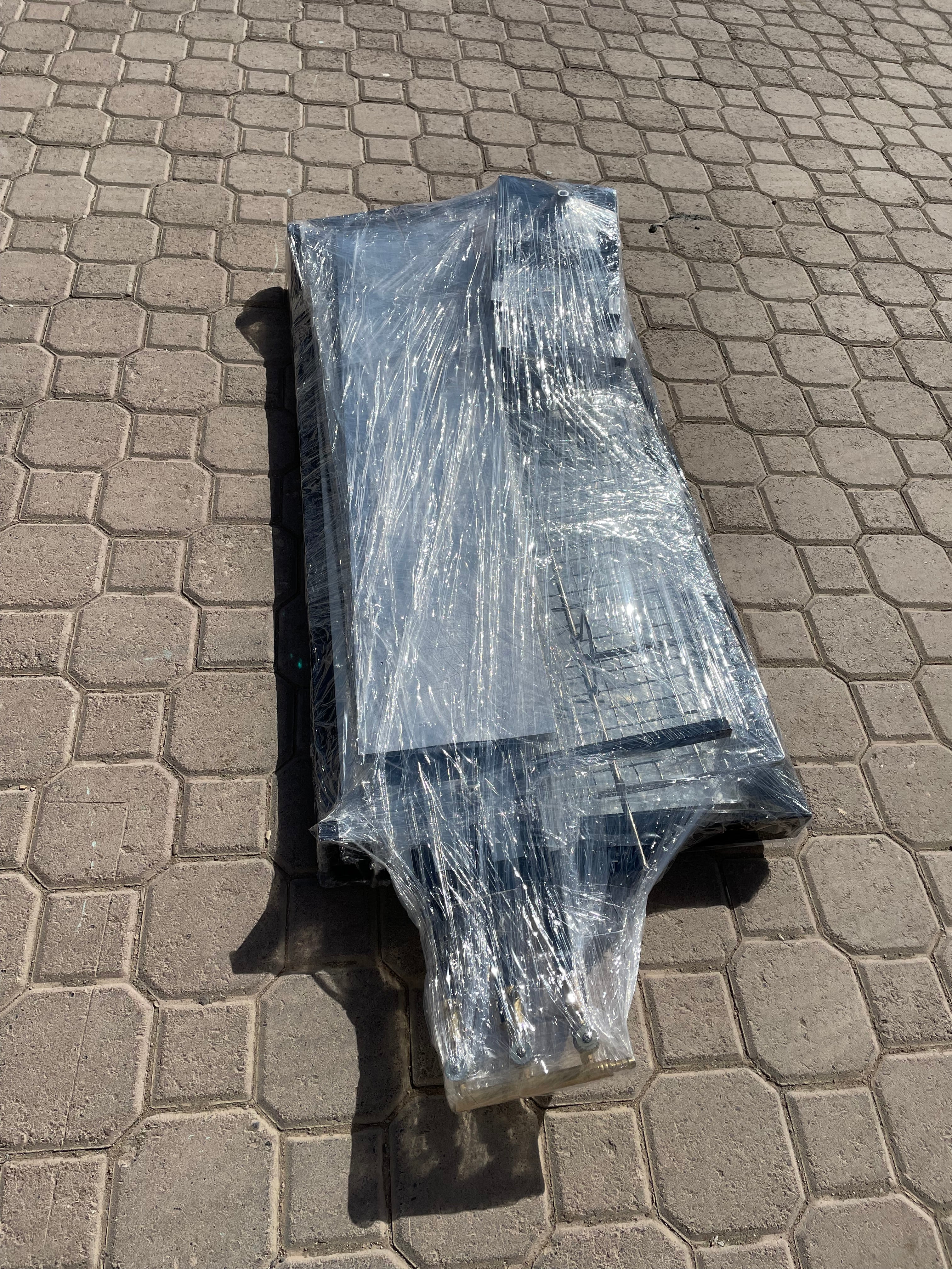 100x50cm شواية دوارة تعمل بالغاز و الفحم