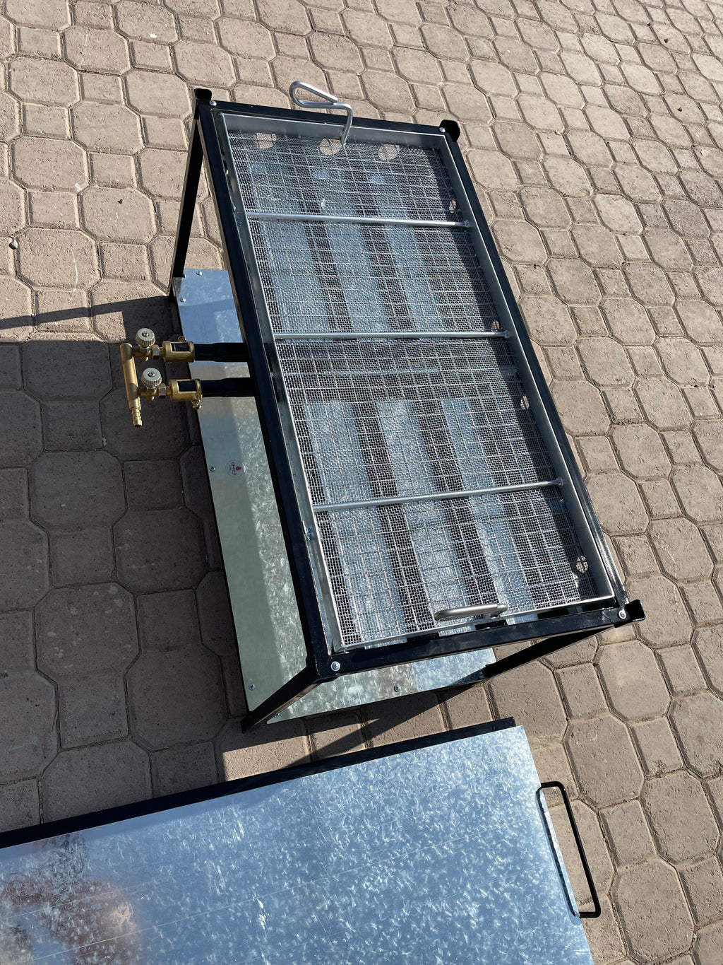 80x40cm  شواية المضبي بالغطاء
