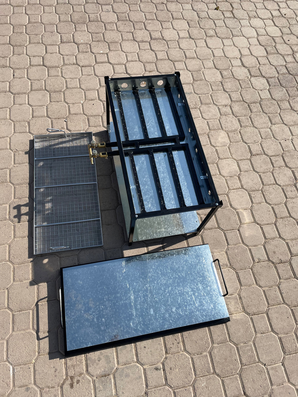 80x40cm  شواية المضبي بالغطاء