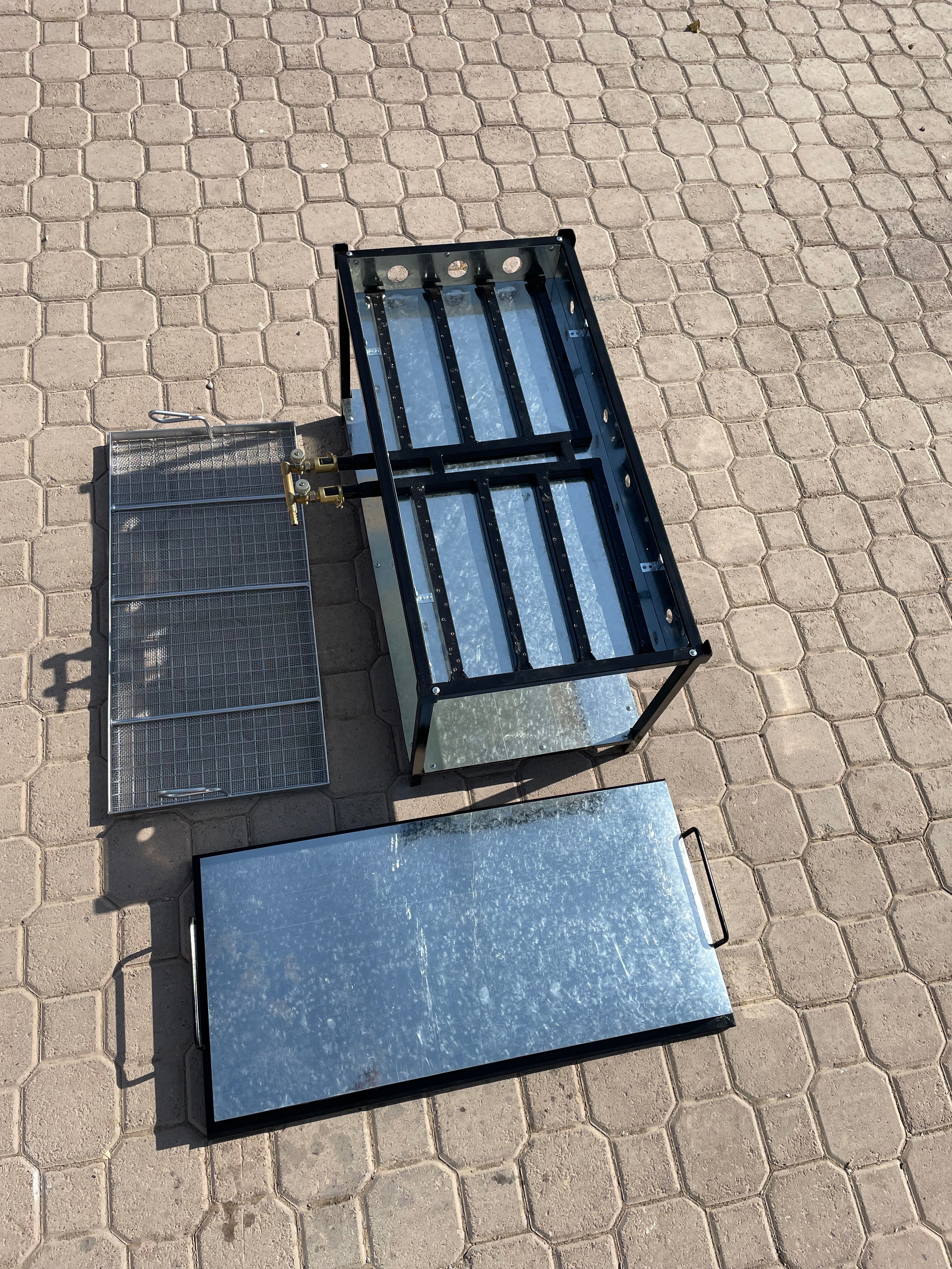80x40cm  شواية المضبي بالغطاء