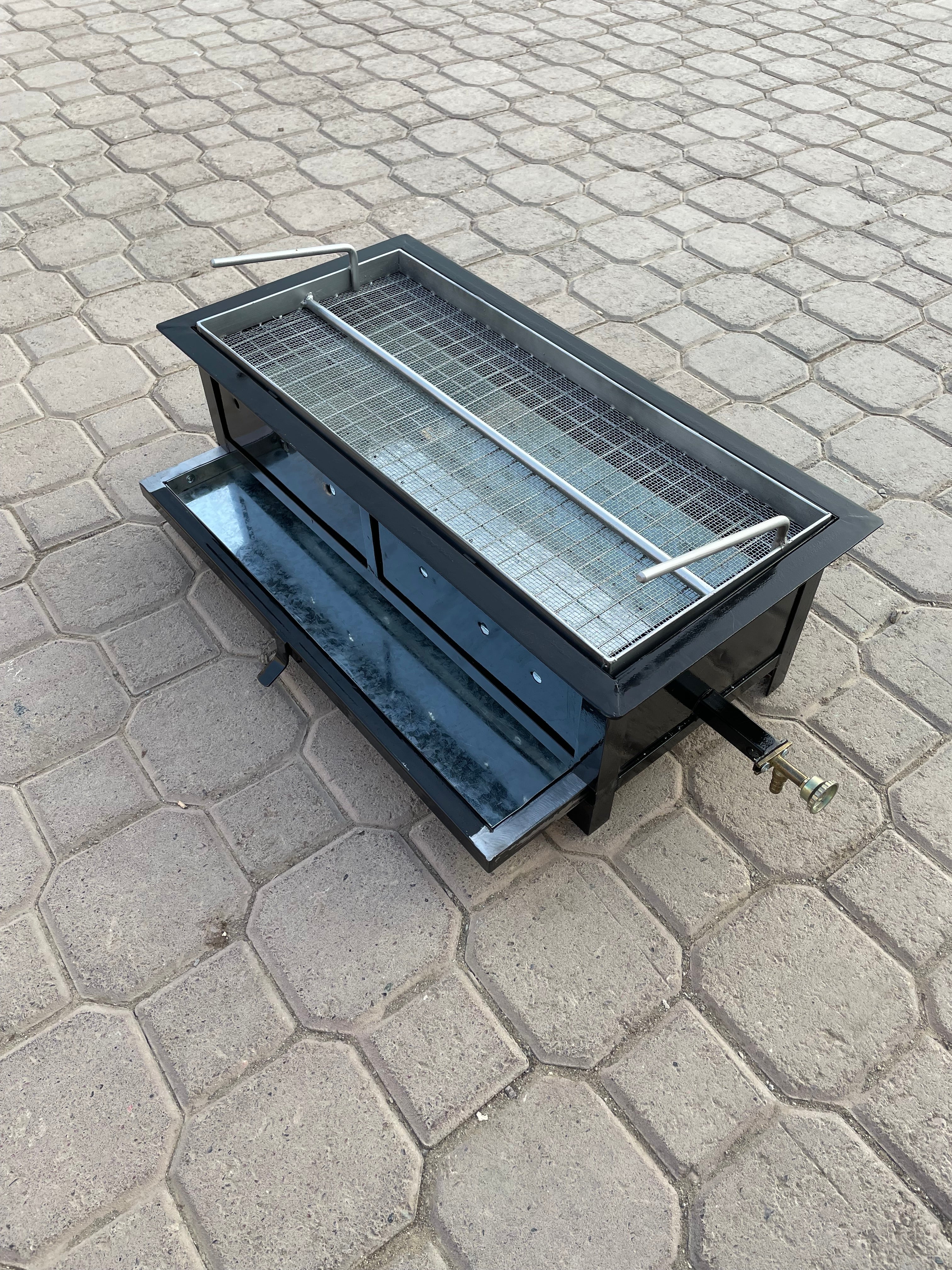 55x25cm شواية المضبي   بالغاز والفحم مقاس