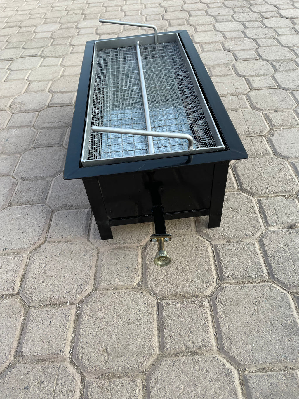 55x25cm شواية المضبي   بالغاز والفحم مقاس